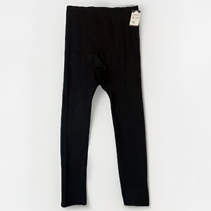 Empetur Shapermint Black High Waisted Shaping Leggings Compression Size XL NWT